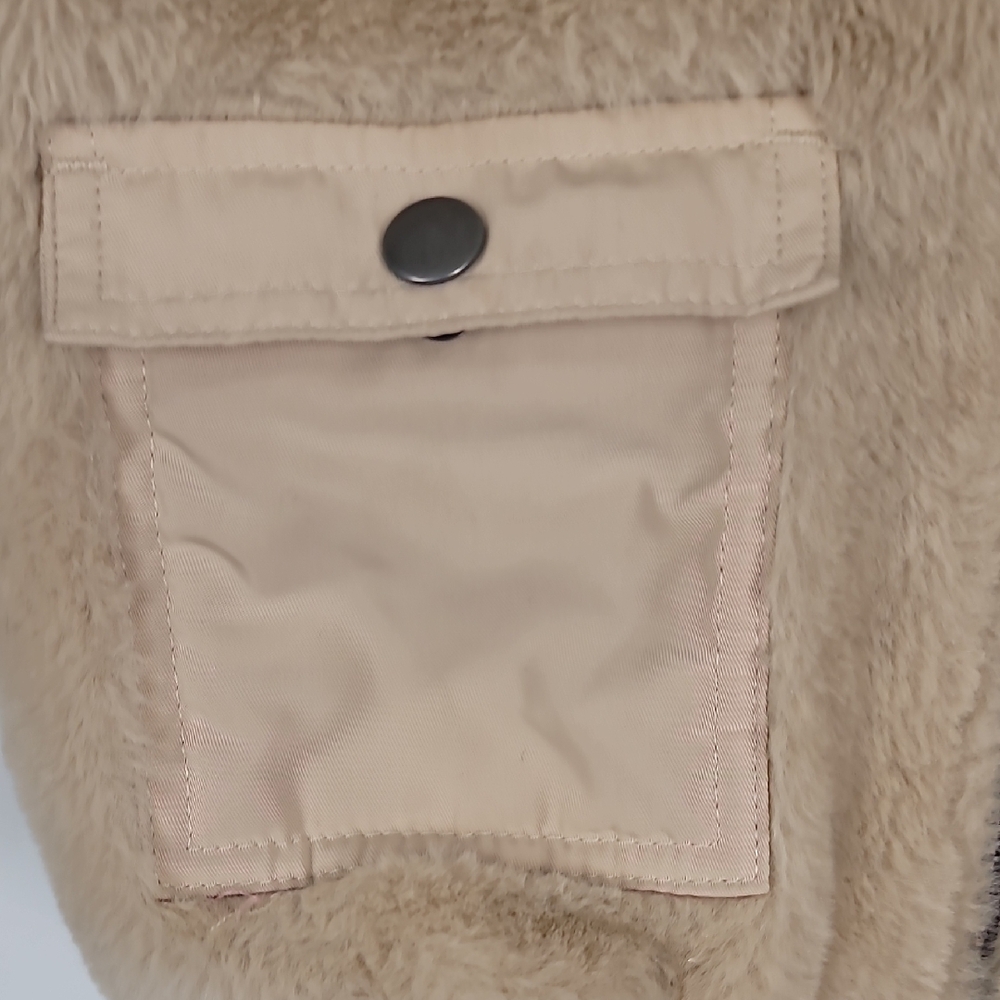 Epic Threads Cozy Tan Faux Fur Kids Jacket - Picture 3 of 6